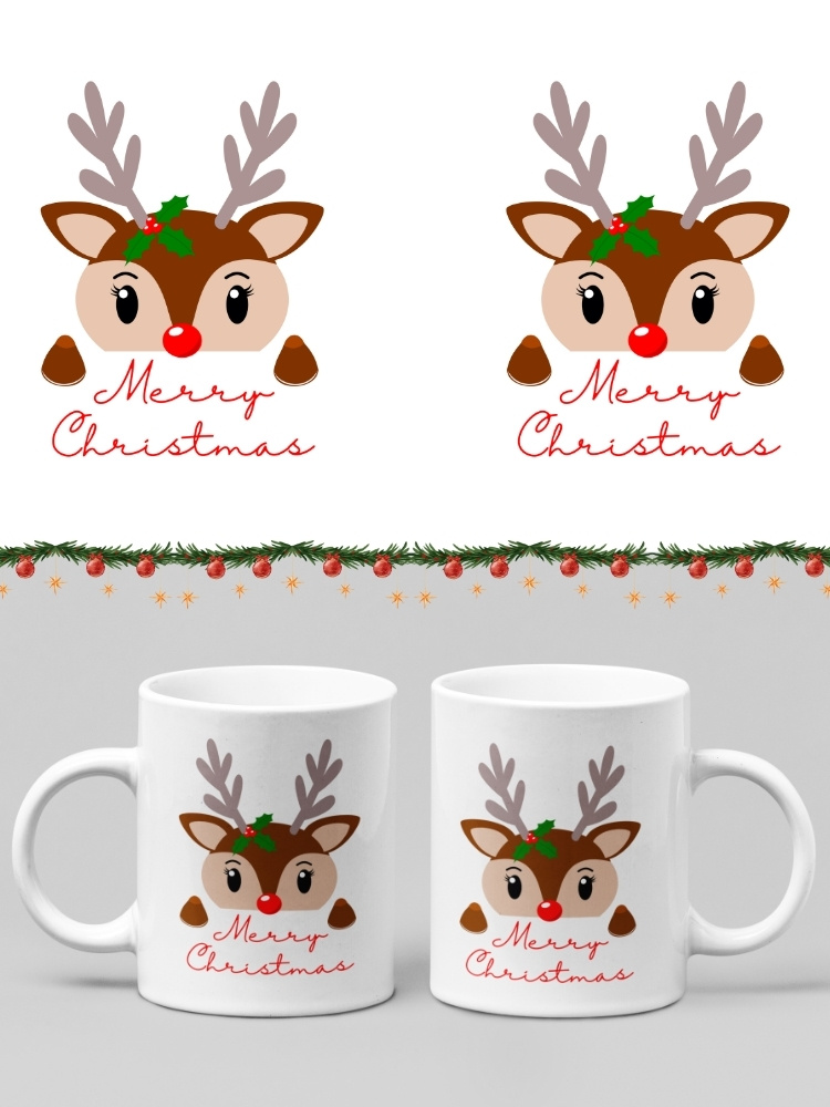 een ware foute kerst mok, de meeste foute kerst mok voor de feestdagen