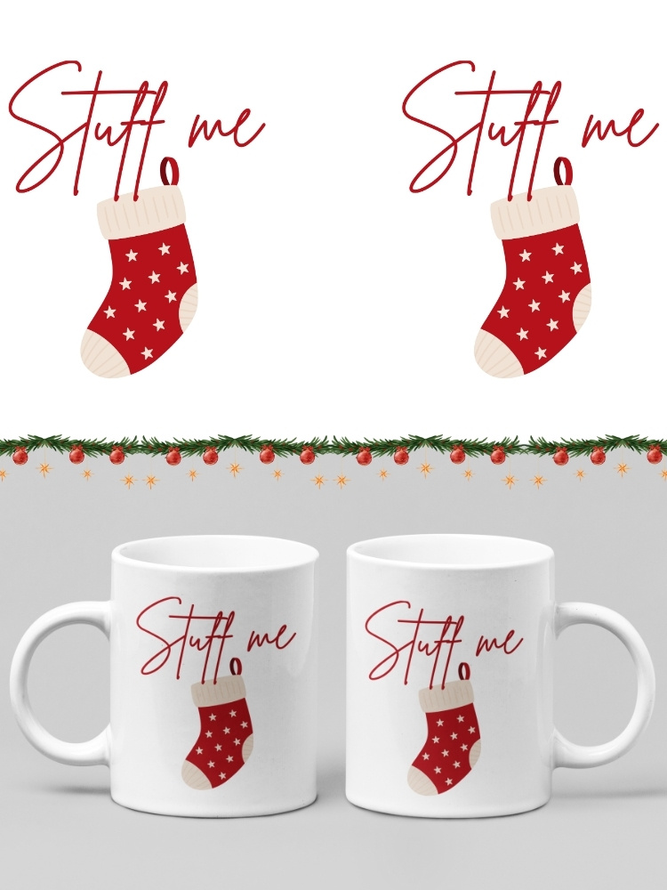 een ware foute kerst mok, de meeste foute kerst mok voor de feestdagen