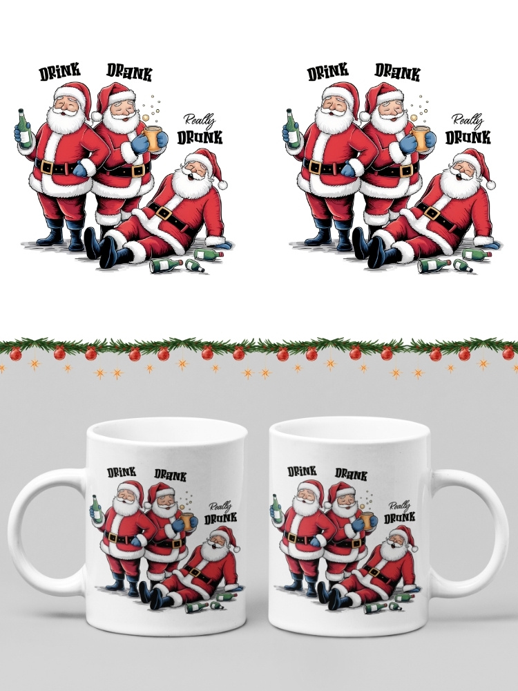 een ware foute kerst mok, de meeste foute kerst mok voor de feestdagen